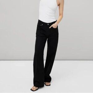 Rag & Bone Featherweight Logan Wide Leg Jean